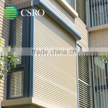Cheap house shutter windows for sale with 39mm alumiunm profiles