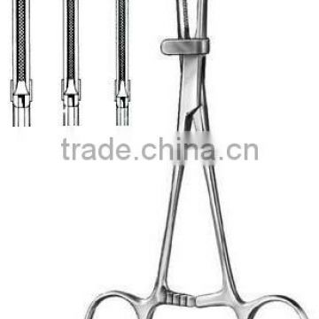 Tubing Clamp with safety guard Size: 15.5 cm, 19 cm, 20.5 cm