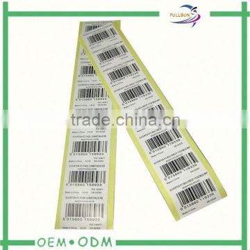 clothing packaging labels