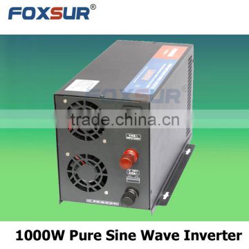 1000W Off grid High quality 12V DC TO 110V AC power pure sine wave inverter for mobile vehicle supply temporary