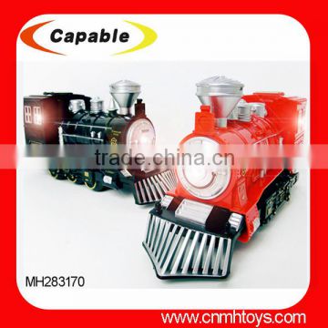 2015 new electric toy train sets with light and music