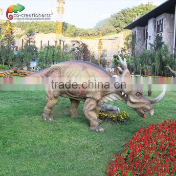 Popular outdoor park dinosaur exhibition