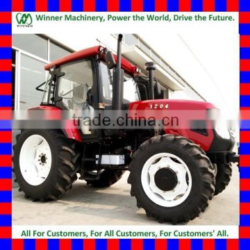 china factory direct supply 2wd and 4wd 1000/1004 model 100HP agriculture/agricultural tractor with air conditioner cabin