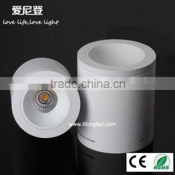dimmable 3 inch 7W led cob Surface Mounting downlight