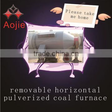 removable coal furnace outdoor