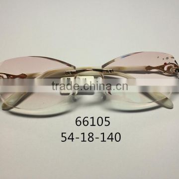 2016 Beautiful style optic diamond cutting glasses 66105