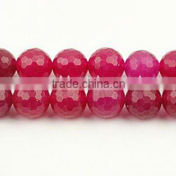Dyed Malay Jade Gemstone Beads
