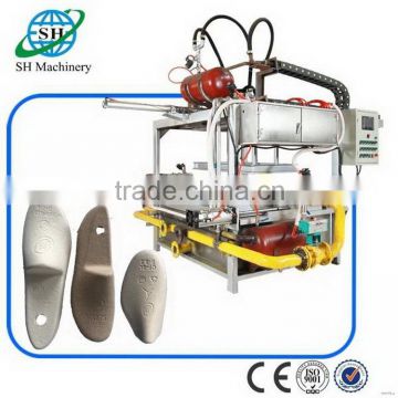 Contemporary most popular biodegradable shoe tree making machine