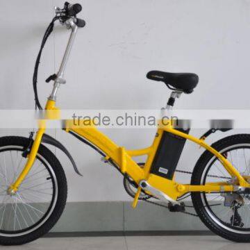 cheap folding battery operated electric bike 18kg