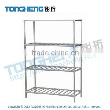 Stainless Steel 4-Tier Storage Shelving