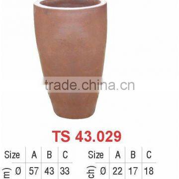 Vietnam outdoor rustic garden pot
