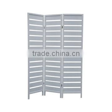 room divider screen with 3 panels made of wood