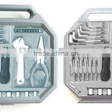 LB-248 41pc hand tool set tool kit with clear tool box