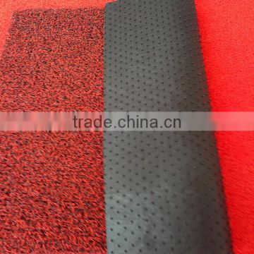 Mix Color car floor mat Spike backing PVC coil mat