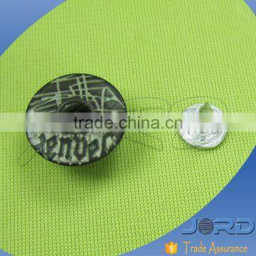 Low MOQ of metal button decorative metal button for jeans