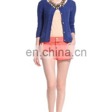 autumn charming casual cotton middle-rise hot short pant elastic for beautiful girl