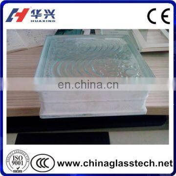 cloudy clear pattern glass block price