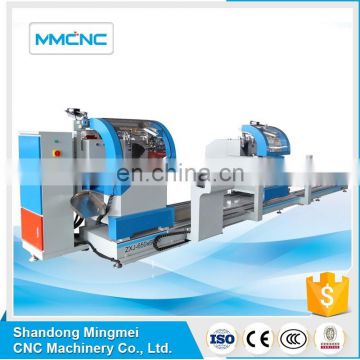 Double head cutting saw special for width profile