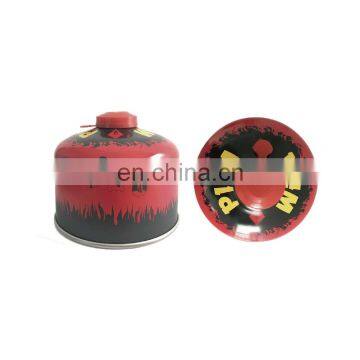 korea butane gas cartridge 230g and 230ml volume LPG gas cylinder
