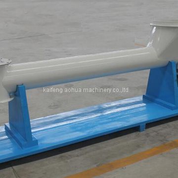 stainless steel inclined screw conveyor with customized