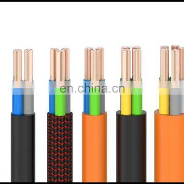 Factory Supplied flexible flat cable Power Cable 2.5mm 10mm Electrical Cable Wire