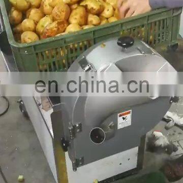Fast speed vegetable dicing machine automatic cutting roots vegetables machine