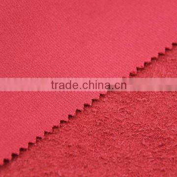 factory direct sale cow leather powder flocking fabric for pu coating