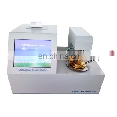 TPC-3000 Fully Automatic Oil Closed Cup Flash Point  Tester