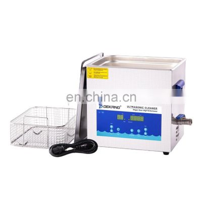 10L Digital 28khz 40khz ultrasonic cleaner with degreasing function for electrical parts PCB board cleaning