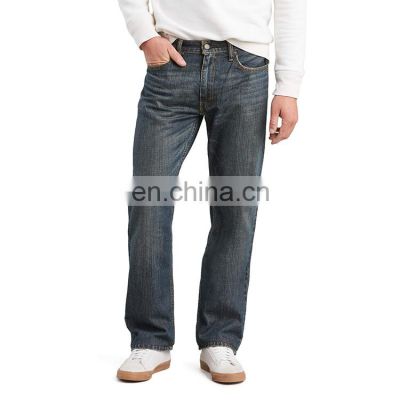 Fashion Design New Trendy Skinny Men's Custom Denim Cheap Trousers