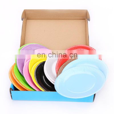 Best Selling Eco-Friendly Disposable Paper Plates For Birthday Parties