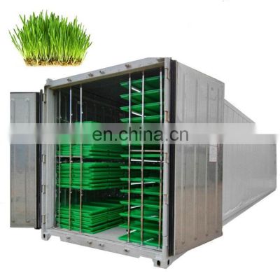 OrangeMech Big capacity hydroponic fodder equipment automatic animal barley fodder sprout machine for sale