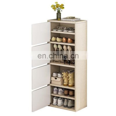 Household large capacity  storage shoe rack simple modern house entrance shoe cabinet