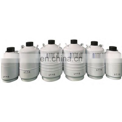 2022 Low Price 10L/20L/30L YDS Type Cryogenic Nitrogen Cylinders Container Liquid Nitrogen Storage Tank Price