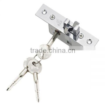 High quality good selling sliding iron keys brass cylinder door lock for aluminium and wooden door