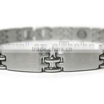 Wholesale stainless steel men's bracelet charm