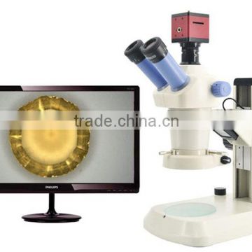 ZHONGXUN ZX-405MM(200HD) High Quality Trinocular Drawtube and Stereo Microscope Theory with HDMI Camera