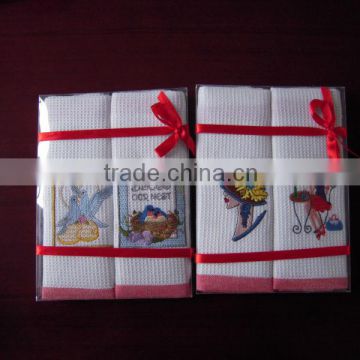 cotton tea towel for gift