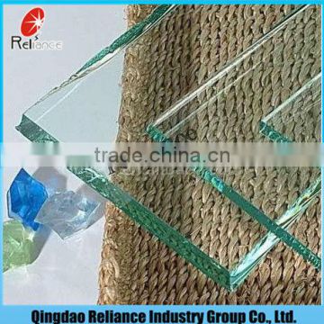 6mm high quality decorative clear float glass