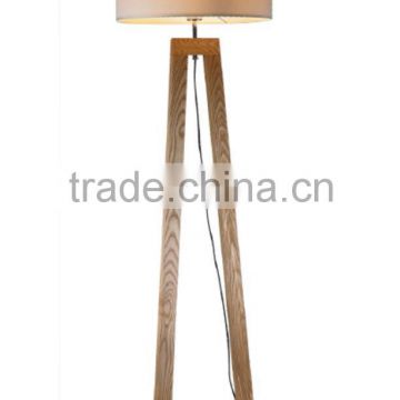 ML5246-BN brown new wooden floor lamp floor light bed light new design 2016 made in china