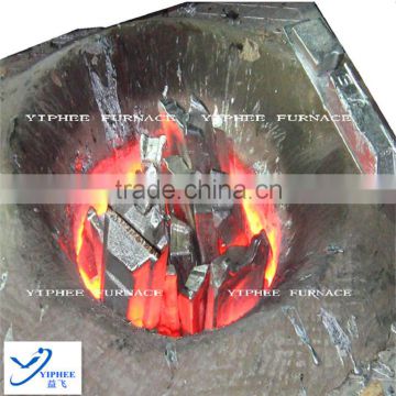 1500KG electric induction melting furnace for aluminum copper iron
