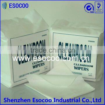 Semiautomatic cleanroom wiper paper