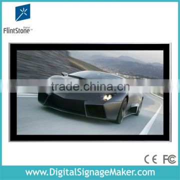 FlintStone 32 inch large touch screen panel, lobby touch advertising screen kiosk, wall mounted touch screen kiosk