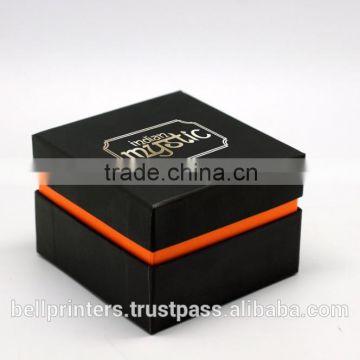 High Quality Customized Luxury Jewellery Box with Foil