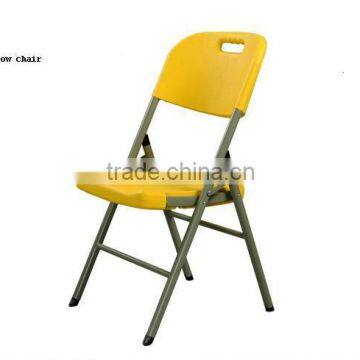 Garden Furniture Colored Dining Chair Pstic Flding Chair