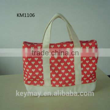 Hot sale wholesale fashion women tote sewing shopping bag