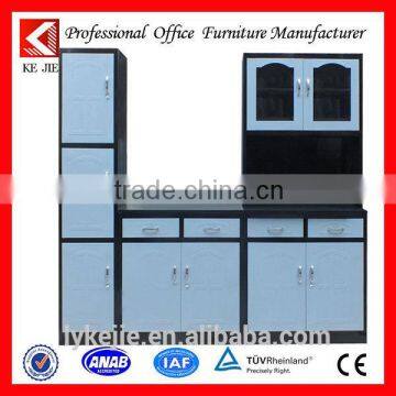 Hot-selling wholesale kitchen cabinet slide door moving free standing stainless steel kitchen cabinet