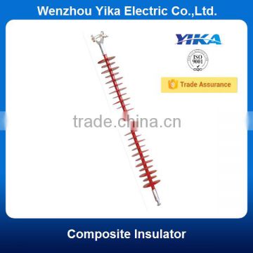 Wenzhou Yika IEC 110KV Long Rod Composite Insulator Suspension Insulator 100 KN