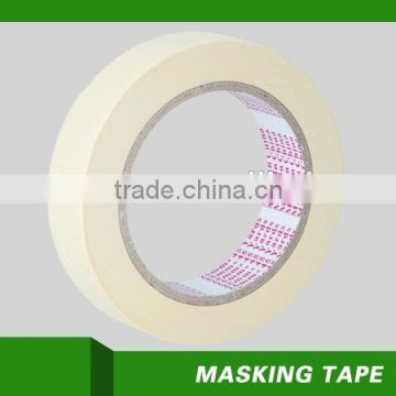 Hot Melt Adhesive Type and No Printing Design colored masking tape