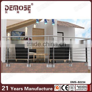 metal balusters for decks/stainless steel balcony railing design
